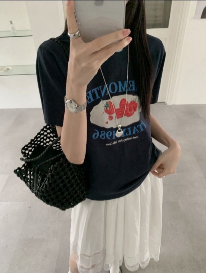 STAY HERE韓國東大門代購女裝新款推薦26春夏時尚人氣T恤STAY HERET恤