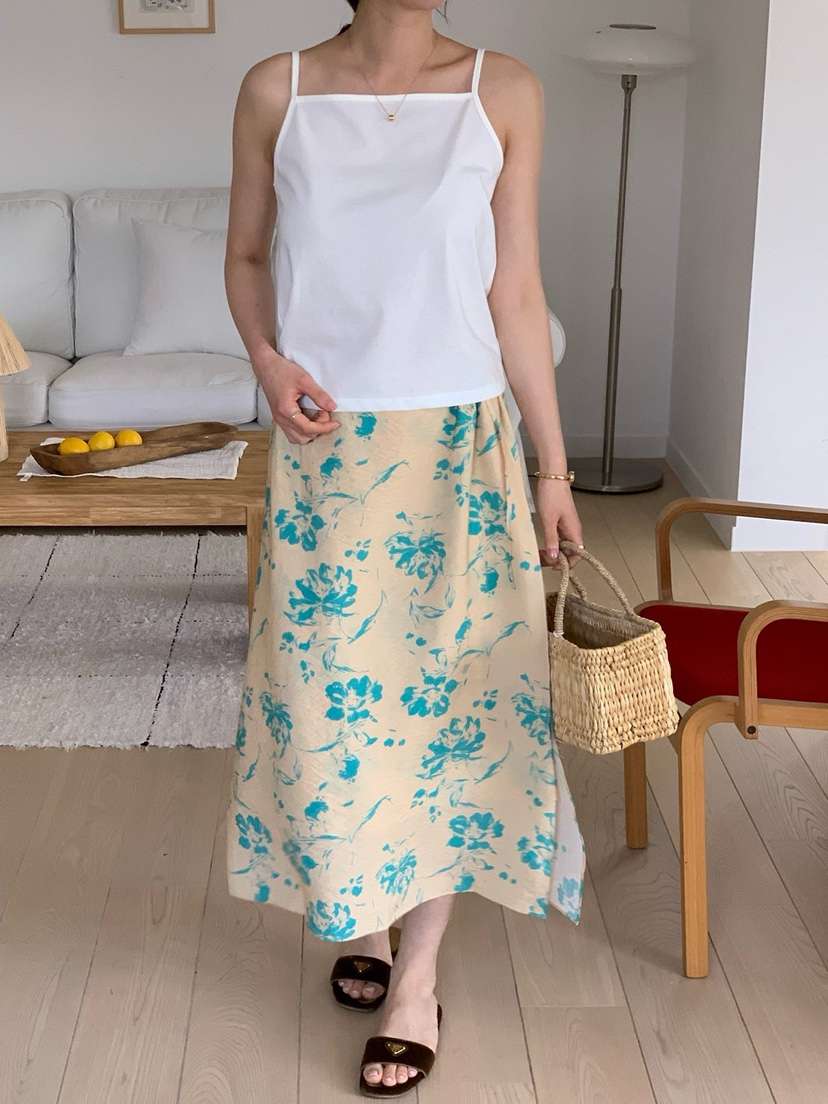 COBALT BLUE韓國東大門直郵女裝新品推薦26春夏休閑長裙COBALT BLUE長裙