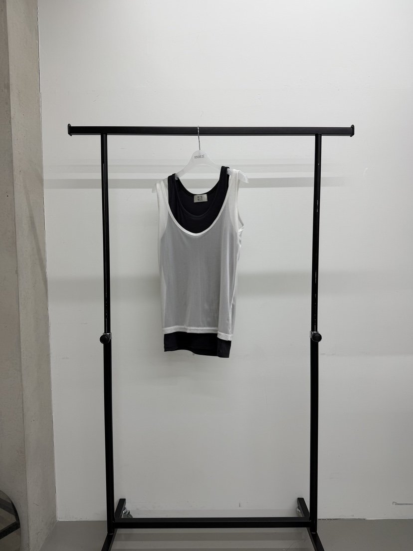 MINIMUZE韓國東大門代購女裝新款26春夏時尚吊帶背心假兩件MINIMUZE吊帶/背心