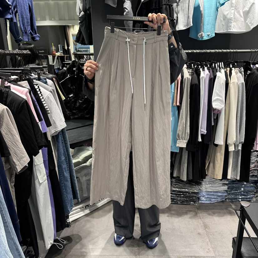 STAR-L韓國直郵實拍女士新款推薦休閑26春夏人氣職業休閑褲STAR-L休閑褲