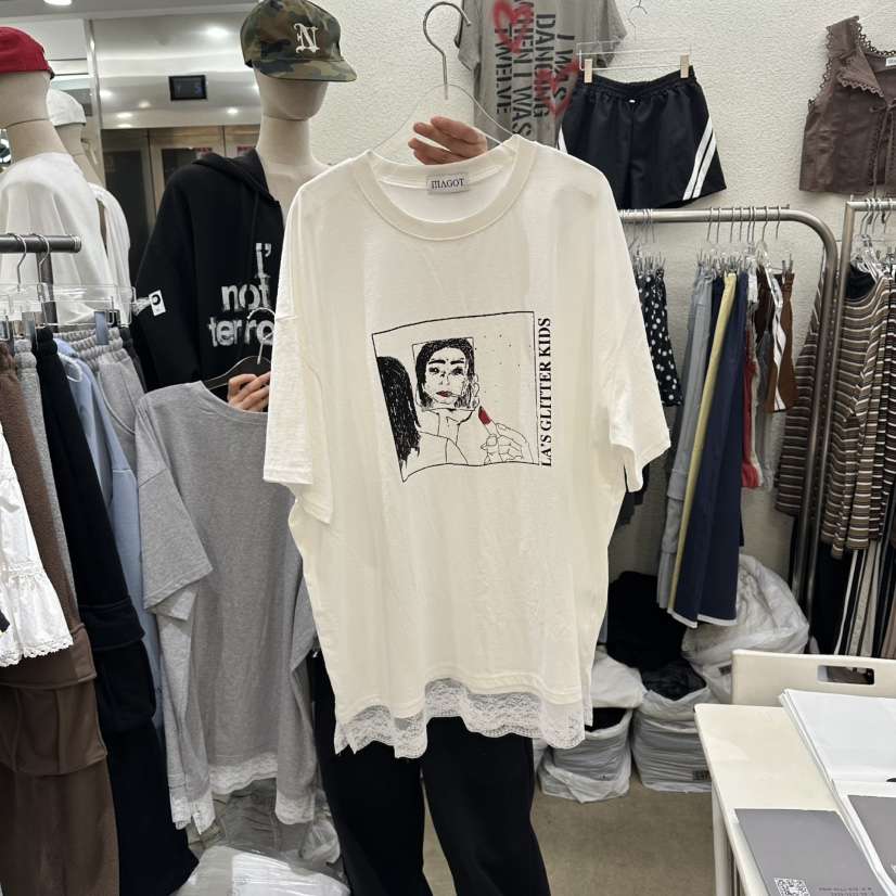 MAGOT韓國直郵女裝新款人氣休閑熱賣職業時尚26春夏推薦T恤IIIΛGOT/MAGOTT恤