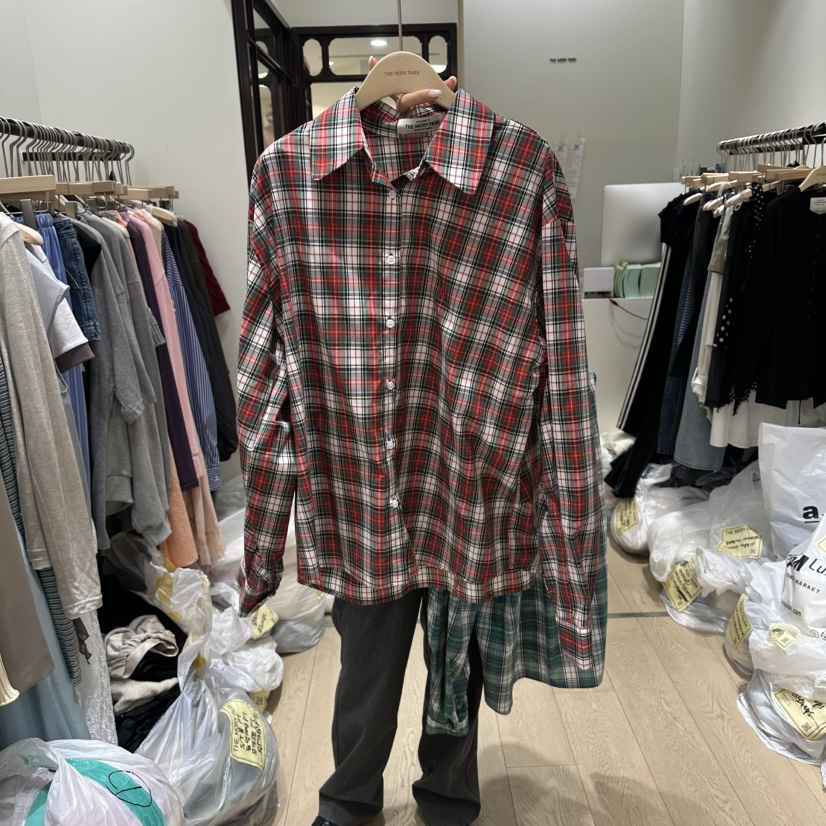 THEMORYPARK韓國直郵女裝新款熱賣人氣職業26春夏襯衫蕾絲衫THE MORY PARK襯衫/蕾絲衫