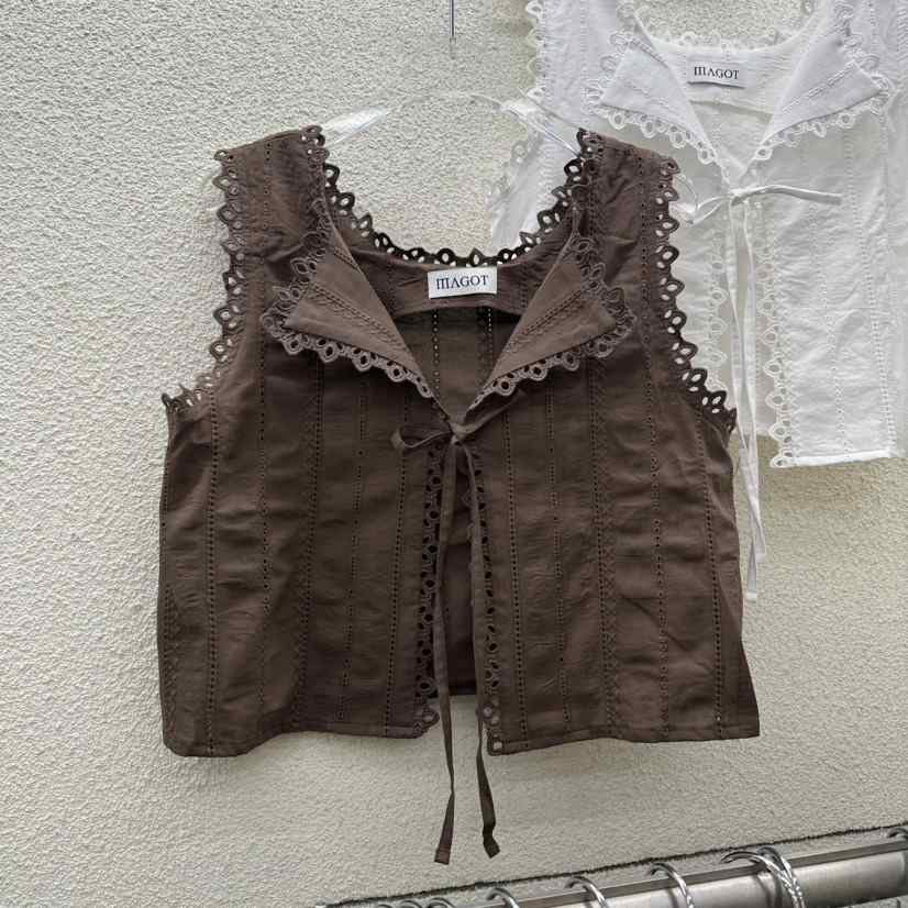 MAGOT韓國代購女士新品職業熱賣休閑時尚人氣推薦吊帶背心IIIΛGOT/MAGOT吊帶/背心