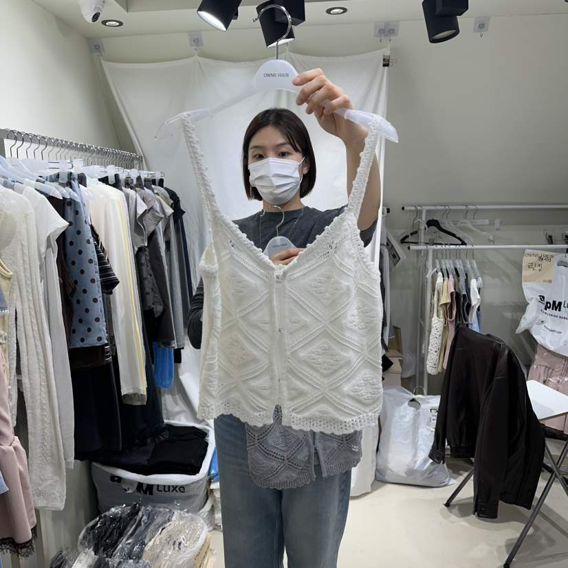 OWNS韓國東大門代購女士新品人氣時尚26春夏吊帶背心不含內搭OWNS HAUS吊帶/背心