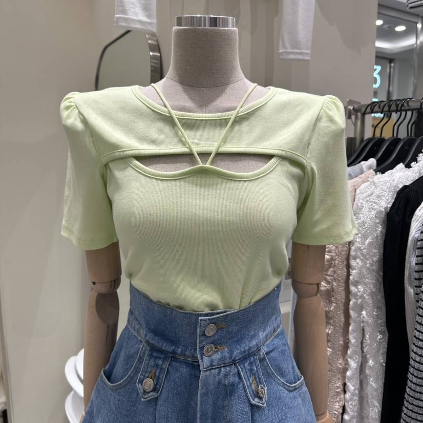 MONOPOLY韓國直郵女裝新品推薦26春夏人氣時尚休閑職業T恤MONO_POLYT恤