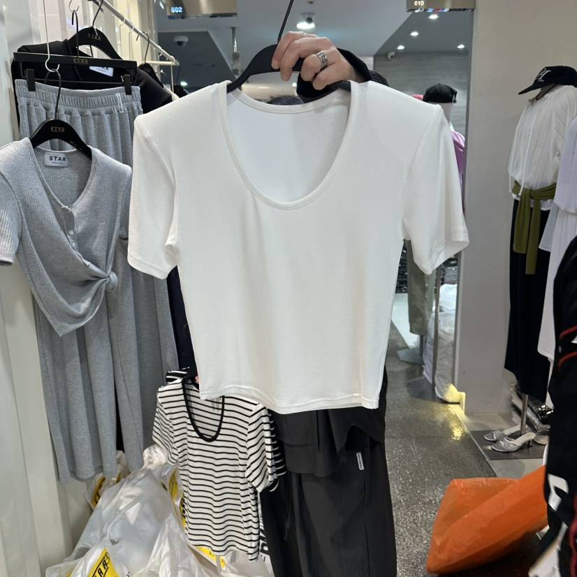 STAR-L韓國代購女士新款推薦熱賣時尚職業人氣休閑26春夏T恤STAR-LT恤