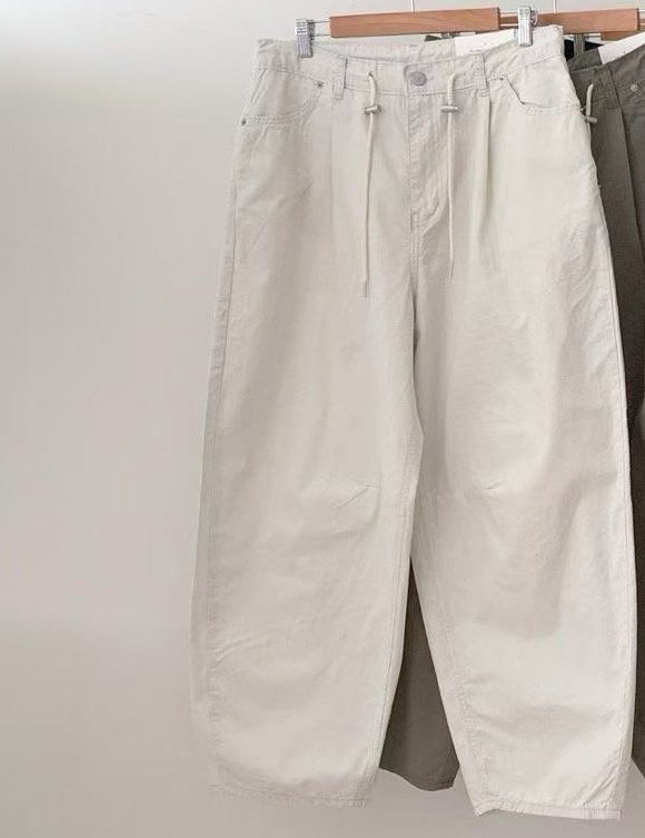 L V C韓國直郵女士新品休閑熱賣26春夏人氣時尚牛仔褲提花L_V_C牛仔褲