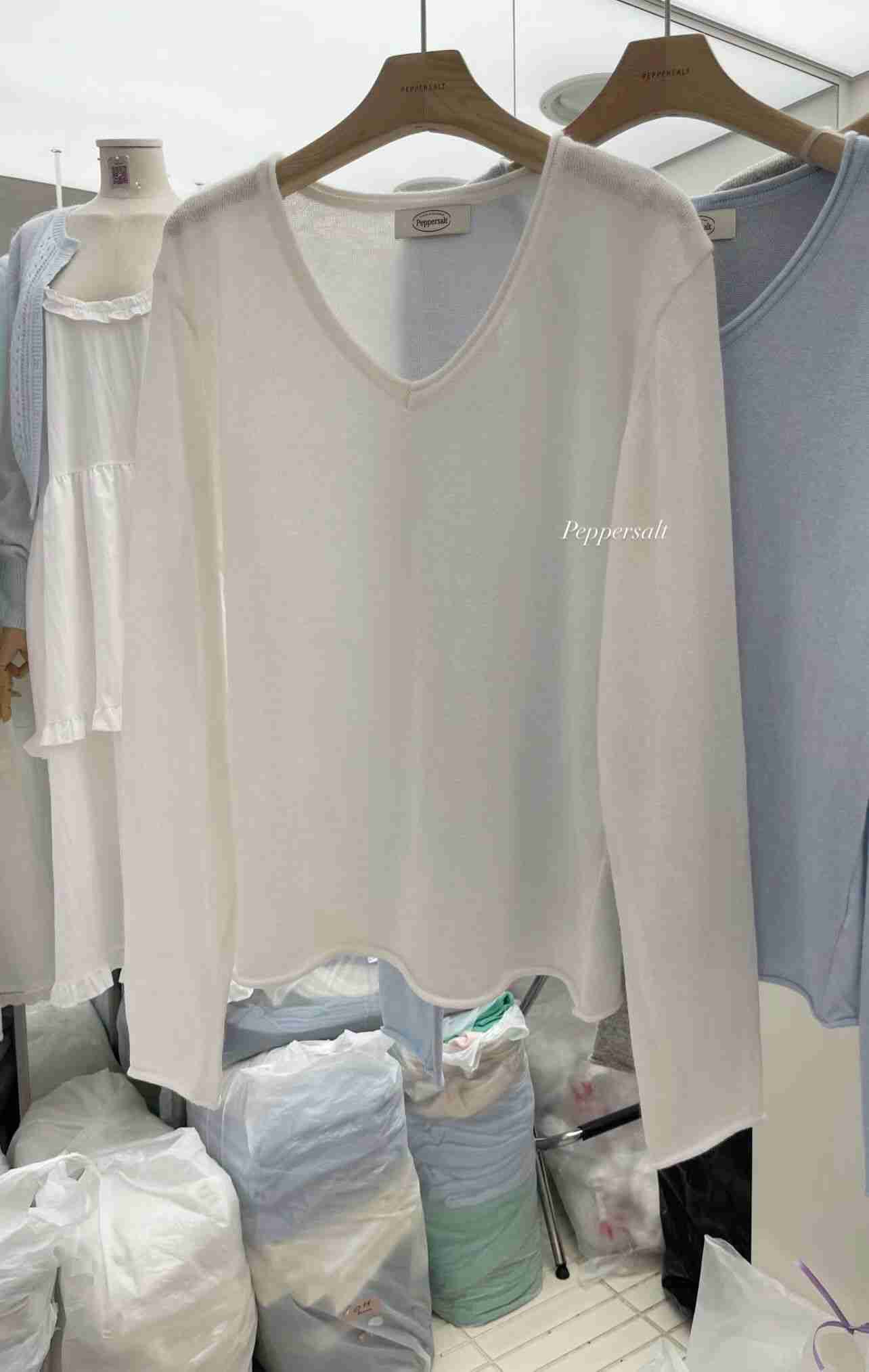 PEPPER 페페韓國代購女士新款推薦職業熱賣人氣26春夏針織衫PEPPER-SEOUL針織衫