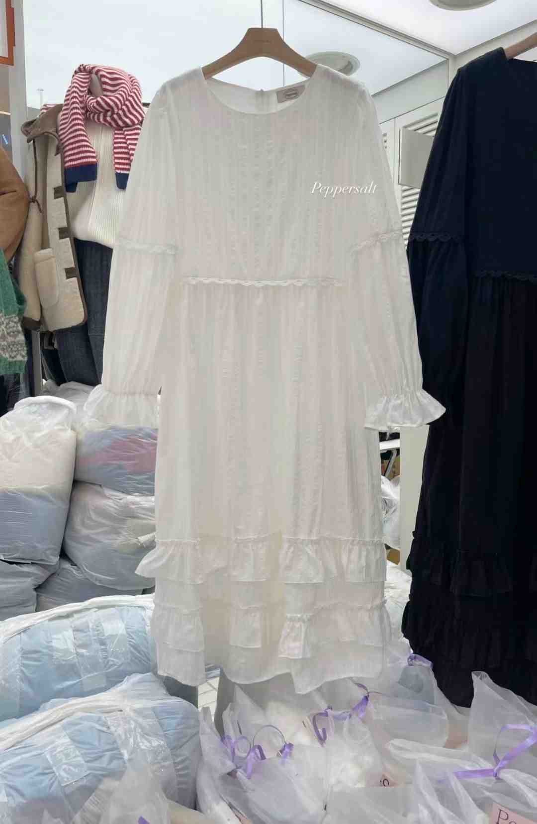 PEPPER 페페韓國直郵實拍女士新款推薦人氣休閑時尚連衣裙PEPPER-SEOUL連衣裙