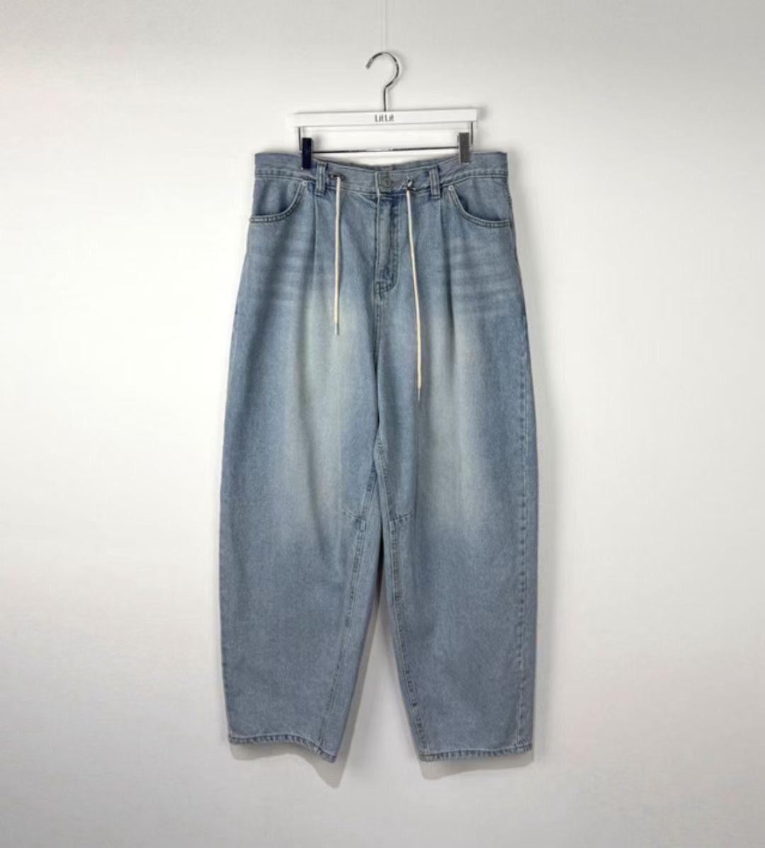 L V C韓國直郵女士新款熱賣時尚26春夏職業推薦人氣牛仔褲L_V_C牛仔褲