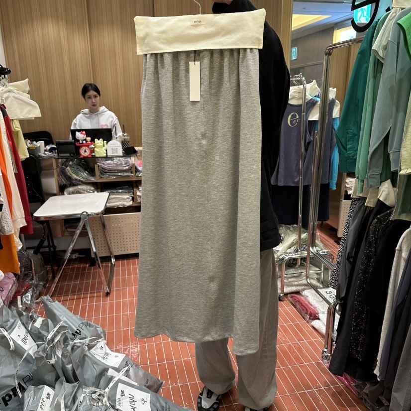 EEE韓國代購女士新品時尚人氣休閑職業熱賣推薦26春夏長裙EEE長裙