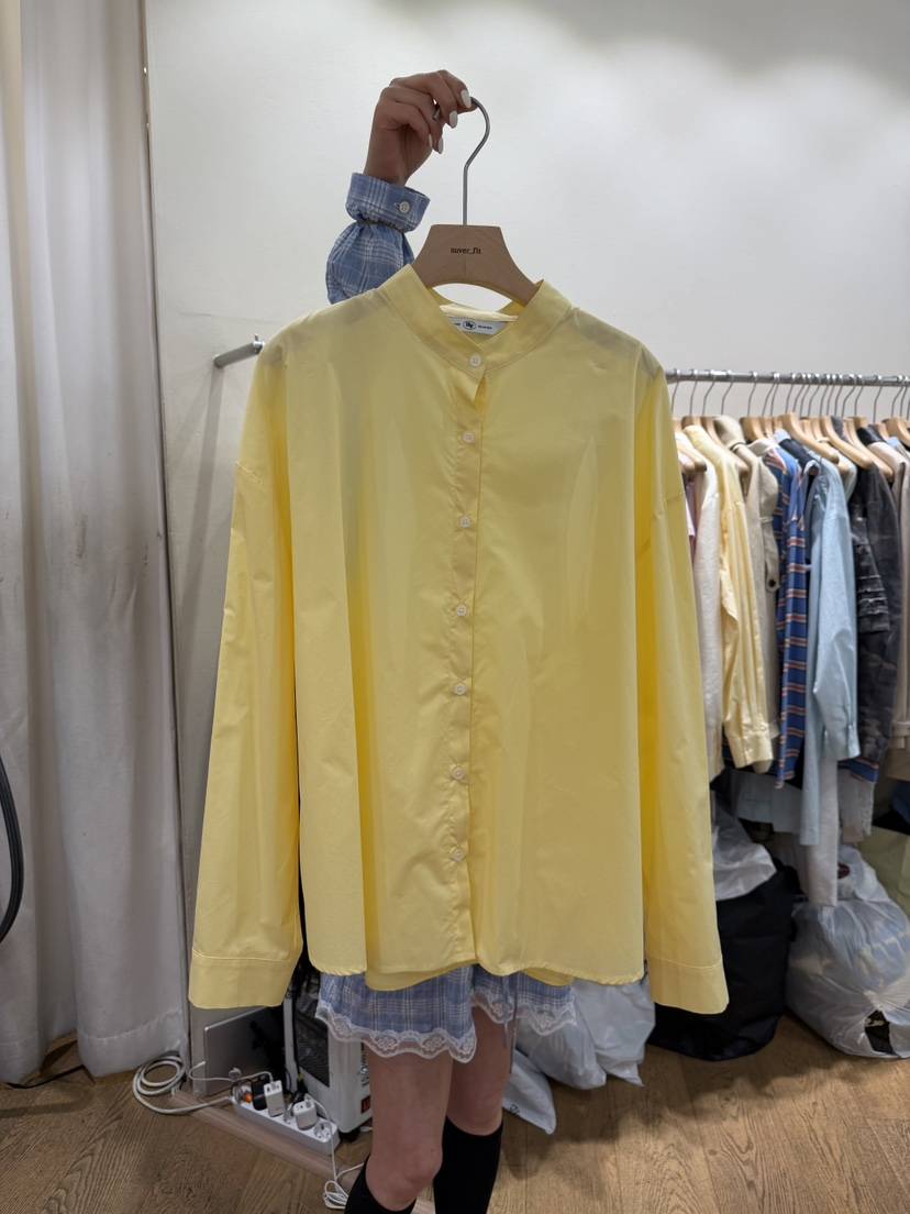 AUVERFIT韓國直郵實拍女士新品26春夏熱賣時尚襯衫蕾絲衫AUVERFIT襯衫/蕾絲衫