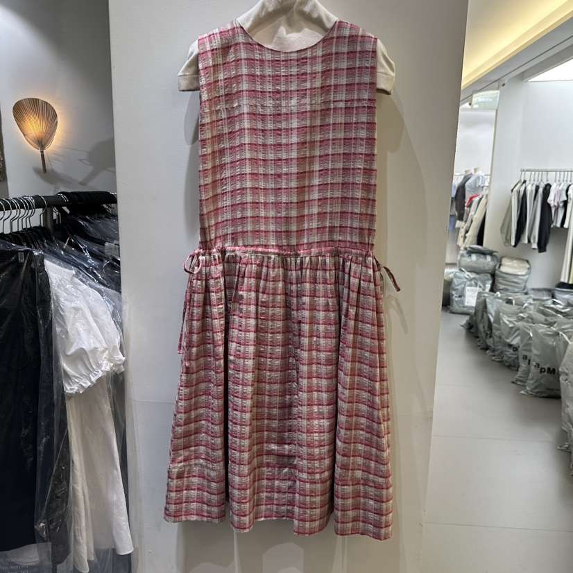 FURE韓國東大門代購女士新款熱賣職業推薦人氣連衣裙格紋FURE連衣裙