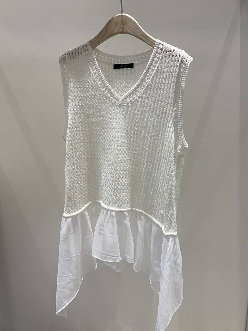 NEOUL韓國直郵實拍女裝新款人氣休閑推薦時尚熱賣吊帶背心NEOUL/ahin雙領標簽吊帶/背心