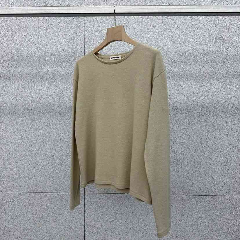 AT THE BAGEL韓國直郵女裝新品26春夏休閑時尚職業長袖T恤AT THE BAGEL長袖T恤