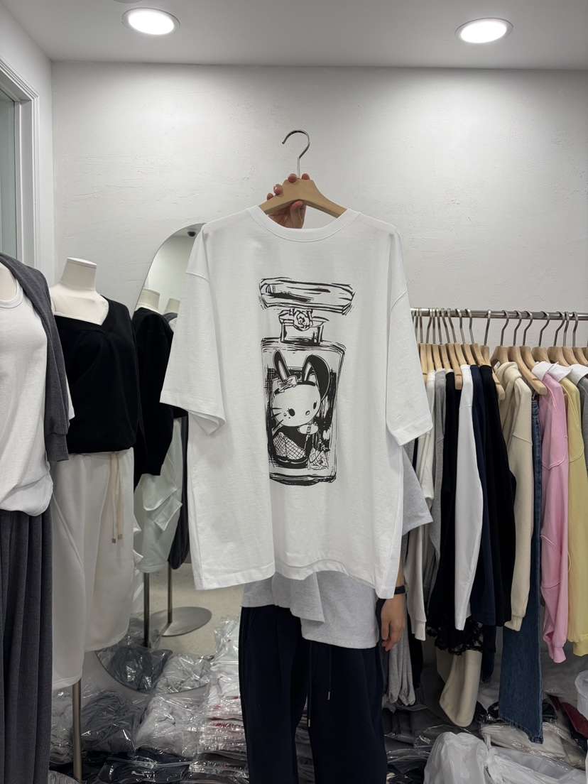 DELICATE韓國直郵女士新品熱賣職業休閑時尚26春夏推薦T恤DELICATET恤