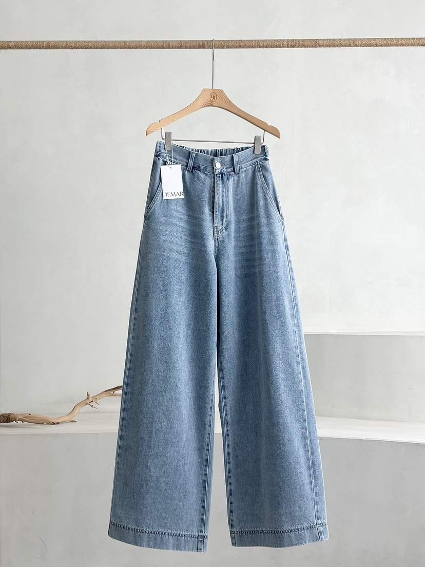 DEMAR韓國直郵實拍女士新款職業熱賣休閑推薦人氣26春夏牛仔褲DEMAR牛仔褲