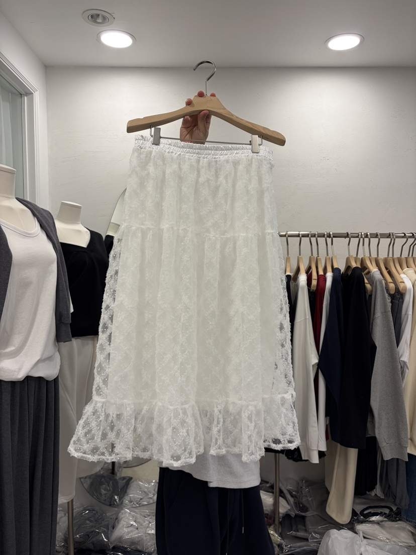 DELICATE韓國直郵實拍女裝新品26春夏時尚職業半身裙中短裙DELICATE半身裙/中短裙