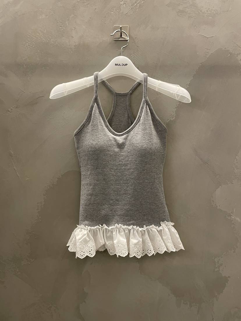 MULCUP韓國直郵實拍女裝新款職業時尚休閑26春夏吊帶背心MULCUP吊帶/背心