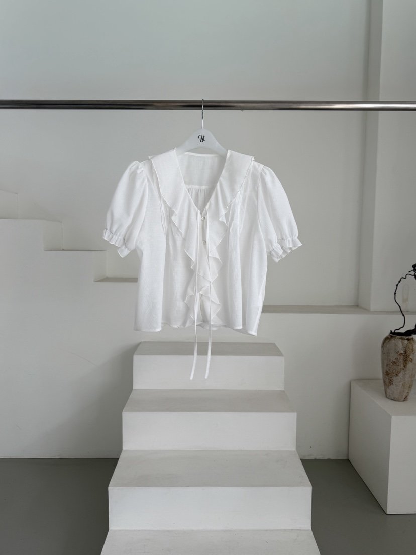 OATMEAL韓國直郵實拍女裝新品時尚職業人氣26春夏襯衫蕾絲衫OATMEAL襯衫/蕾絲衫