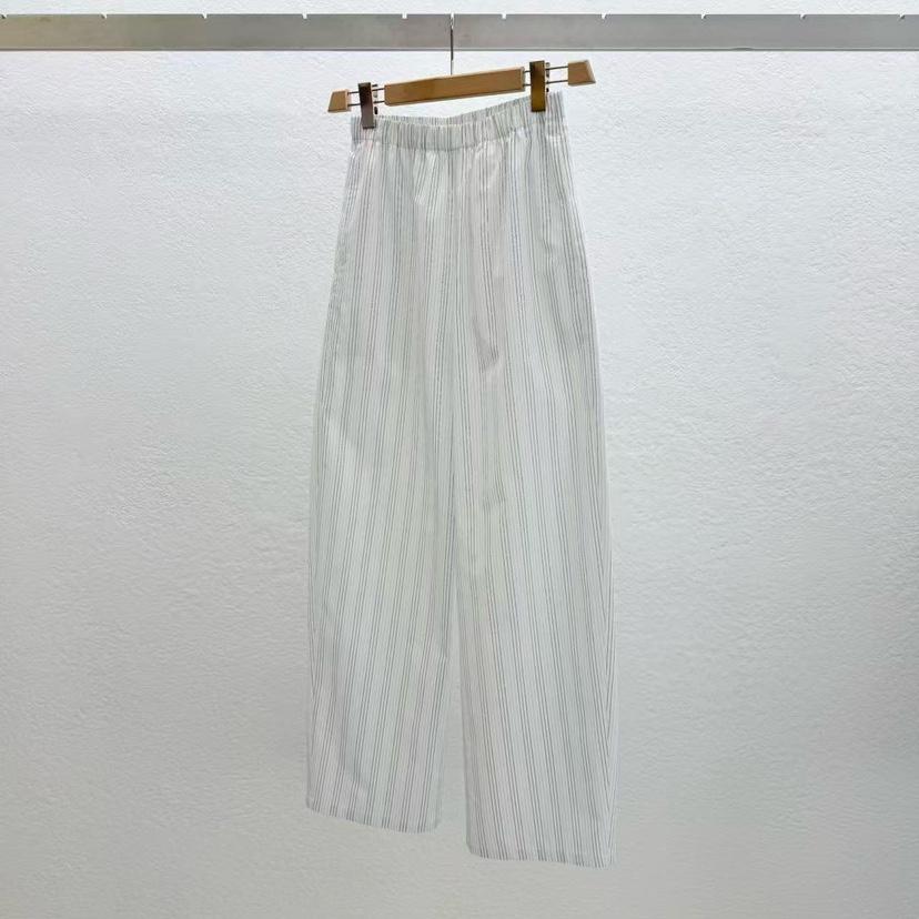 STATEMENT韓國直郵女士新品休閑人氣時尚26春夏休閑褲條紋STATEMENT休閑褲