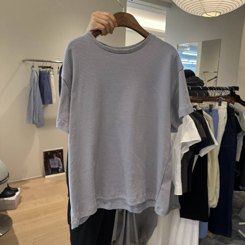 AGO韓國直郵實拍女裝新款時尚熱賣休閑人氣推薦職業26春夏T恤AGOT恤