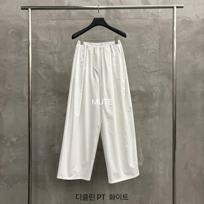 MUTE-P韓國東大門直郵女裝新品人氣熱賣職業26春夏休閑褲MUTE休閑褲