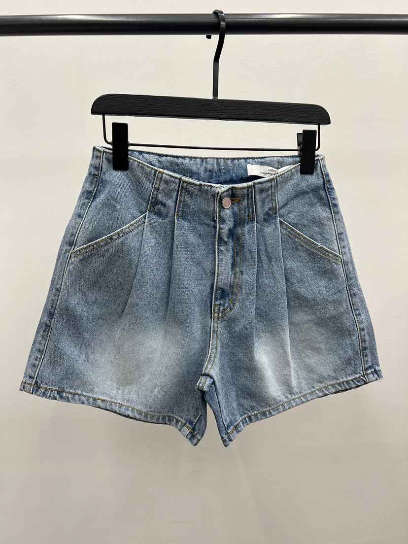 UNANSWERED-MYSTERY/FIFO韓國直郵女裝新品推薦短褲褶裥UNANSWERED-MYSTERY/FIFO短褲