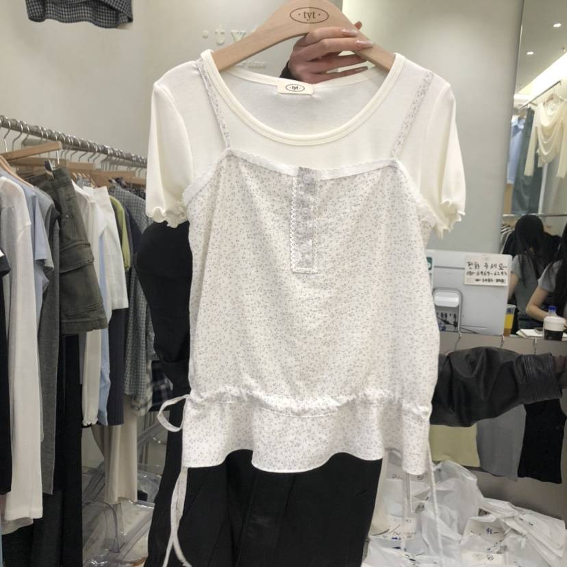 TAKE YOUE TIME韓國東大門代購女裝新品時尚吊帶背心不含內搭TAKE YOUE TIME吊帶/背心