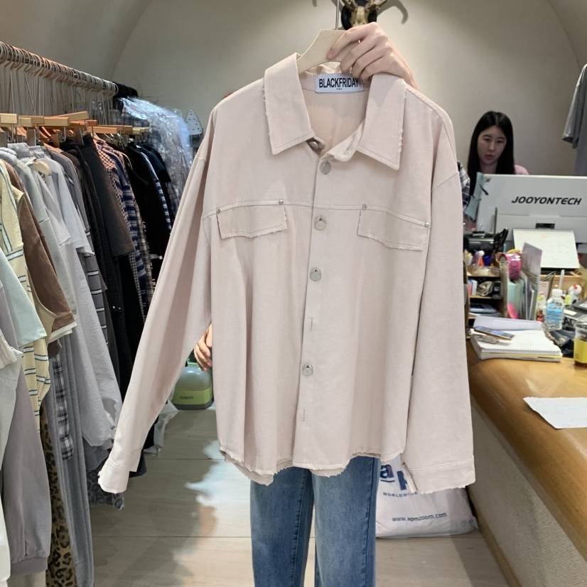 BLACKFRIDAY韓國代購女裝新款休閑熱賣26春夏時尚襯衫蕾絲衫BLACK FRIDAY襯衫/蕾絲衫