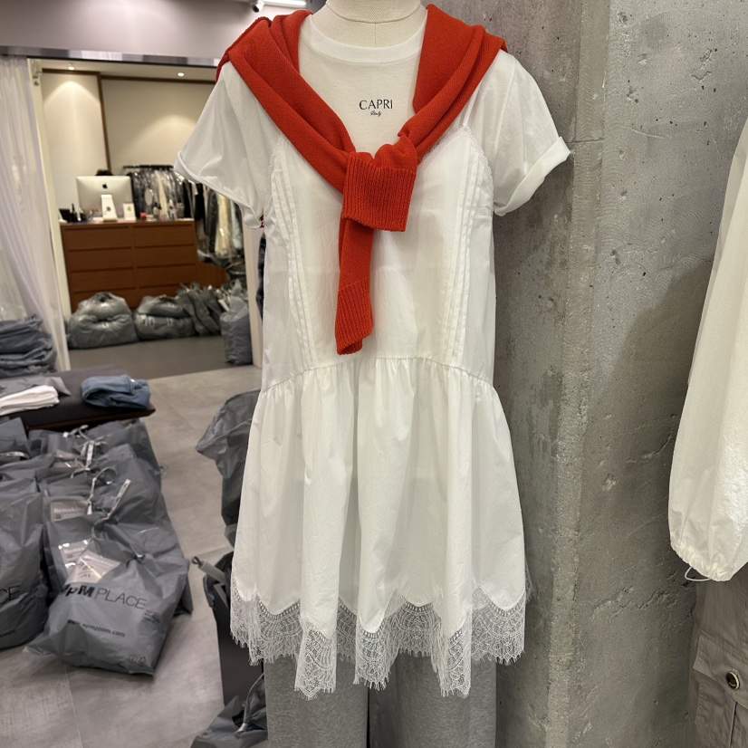 URBANSTORY/REMAKING韓國東大門直郵女士新款職業連衣裙褶裥Remaking/URBANSTORY連衣裙