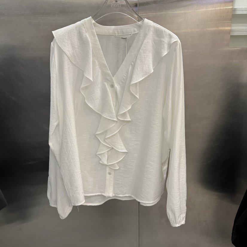 PAVEL韓國代購女裝新款推薦熱賣職業休閑人氣時尚襯衫蕾絲衫PAVEL襯衫/蕾絲衫