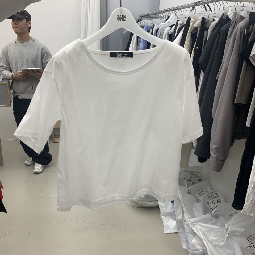 STAINLESS韓國直郵女士新品26春夏熱賣休閑職業時尚人氣T恤STAINLESST恤