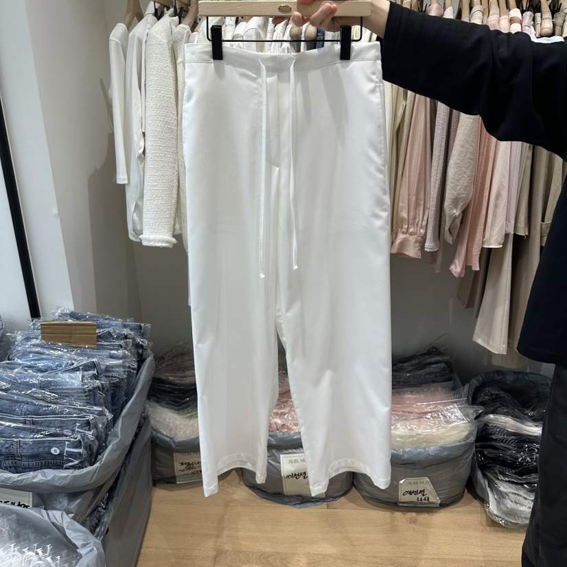 aube nunt韓國代購女裝新款時尚職業26春夏人氣推薦休閑褲aube nunt休閑褲