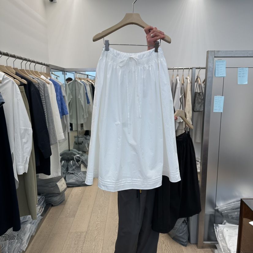 LTMS韓國東大門直郵女裝新款26春夏職業半身裙中短裙褶裥LTMS半身裙/中短裙