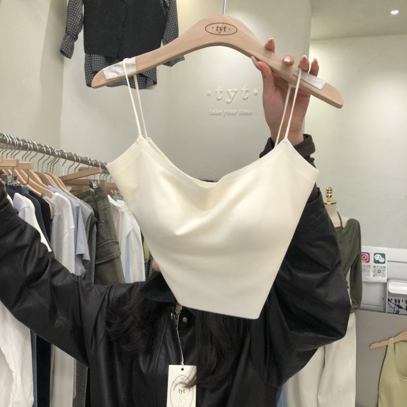 TAKE YOUE TIME韓國代購女士新款26春夏休閑人氣吊帶背心TAKE YOUE TIME吊帶/背心