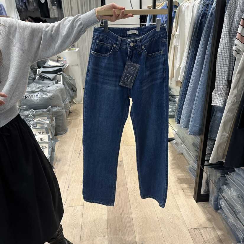 BRUNI/RICOTTA韓國東大門代購女士新品職業時尚人氣牛仔褲BRUNI/RICOTTA牛仔褲