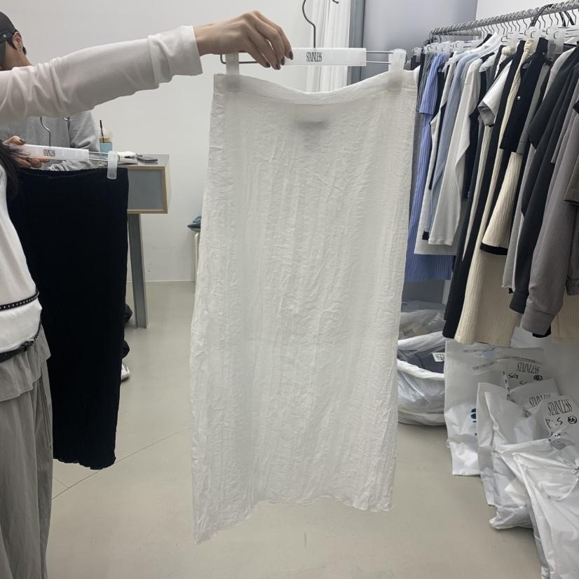 STAINLESS韓國東大門代購女士新款職業推薦熱賣休閑時尚長裙STAINLESS長裙