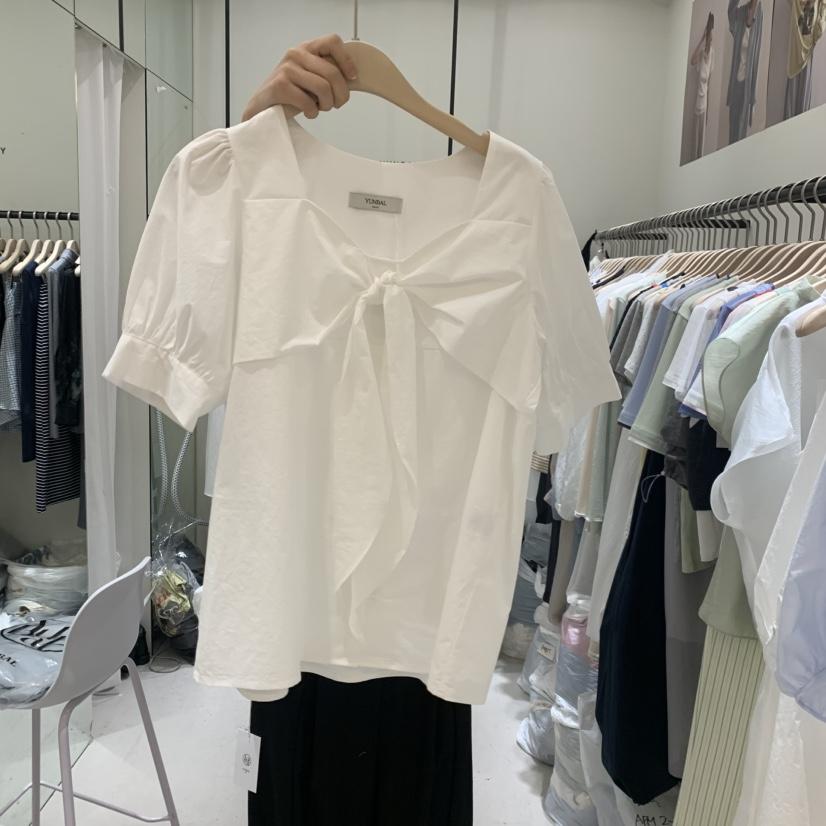 YUNBAL韓國東大門直郵女裝新款推薦休閑職業時尚襯衫蕾絲衫YUNBAL襯衫/蕾絲衫