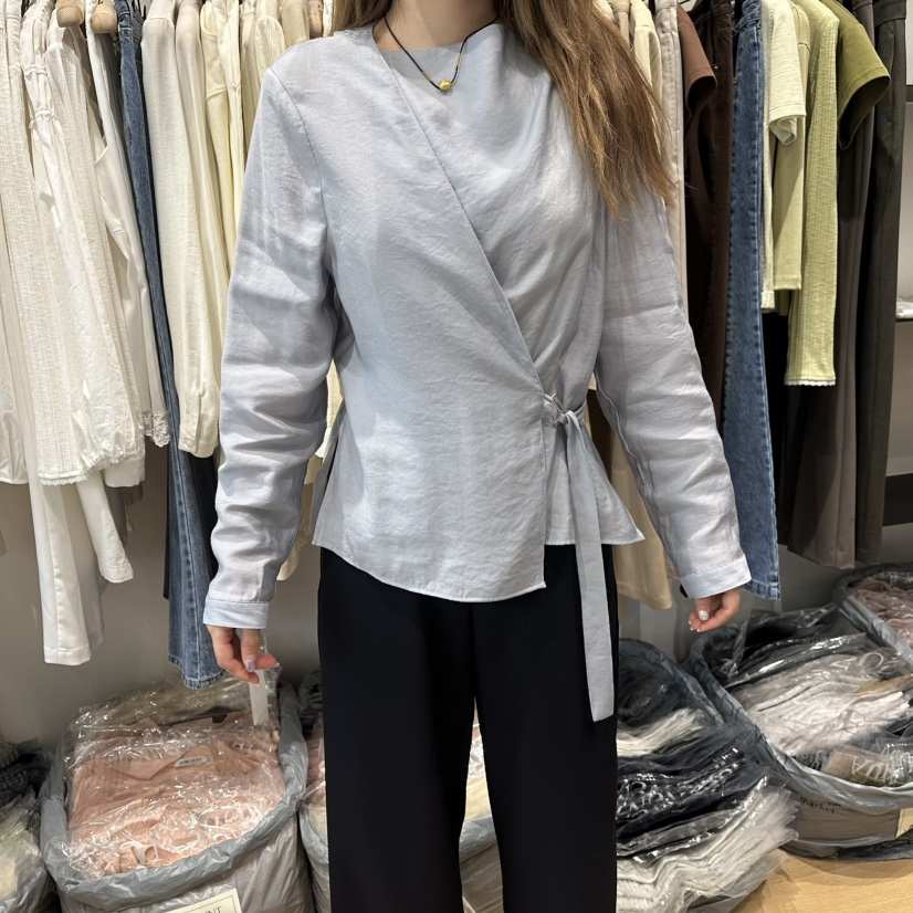 aube nunt韓國代購女士新款推薦職業熱賣時尚襯衫蕾絲衫aube nunt襯衫/蕾絲衫