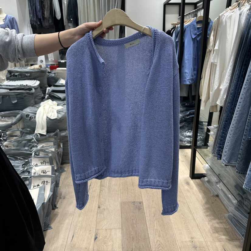 BRUNI/RICOTTA韓國直郵實拍女士新款推薦人氣休閑針織衫BRUNI/RICOTTA針織衫