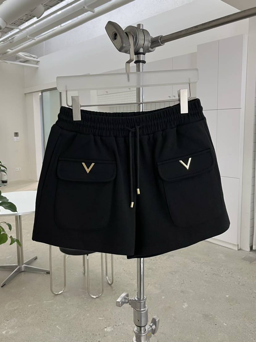 J CRANE-A韓國直郵實拍女裝新款推薦熱賣休閑時尚短褲口袋J CRANE短褲