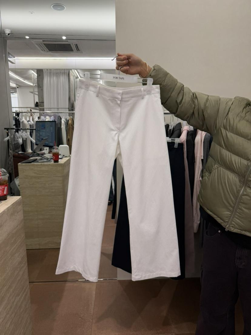 FOR TAPE韓國代購女裝新款熱賣時尚休閑26春夏休閑褲工裝褲FOR TAPE休閑褲