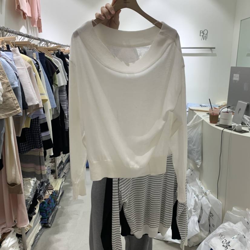 BY BOMI韓國東大門直郵女裝新品熱賣人氣針織衫不含項鏈BY BOMI針織衫