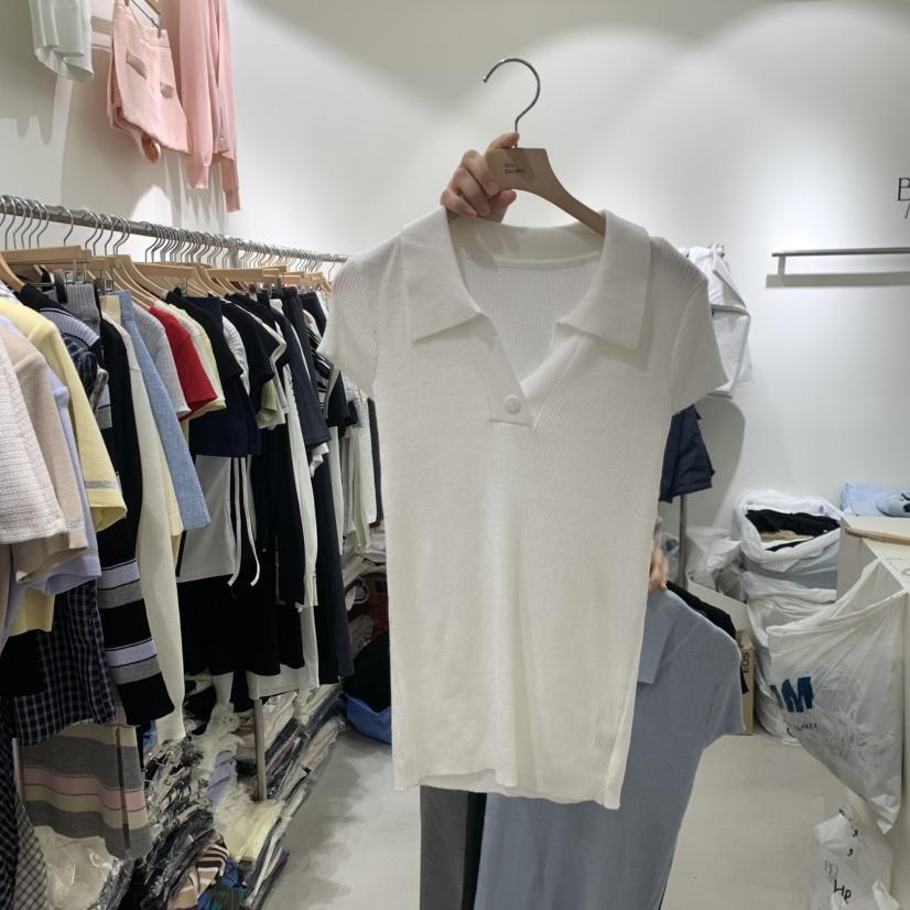 BY BOMI韓國直郵女裝新款時尚人氣26春夏熱賣休閑針織衫BY BOMI針織衫