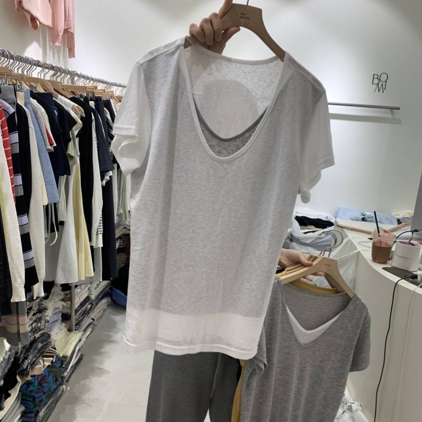 BY BOMI韓國代購女裝新款推薦26春夏人氣職業熱賣休閑T恤BY BOMIT恤
