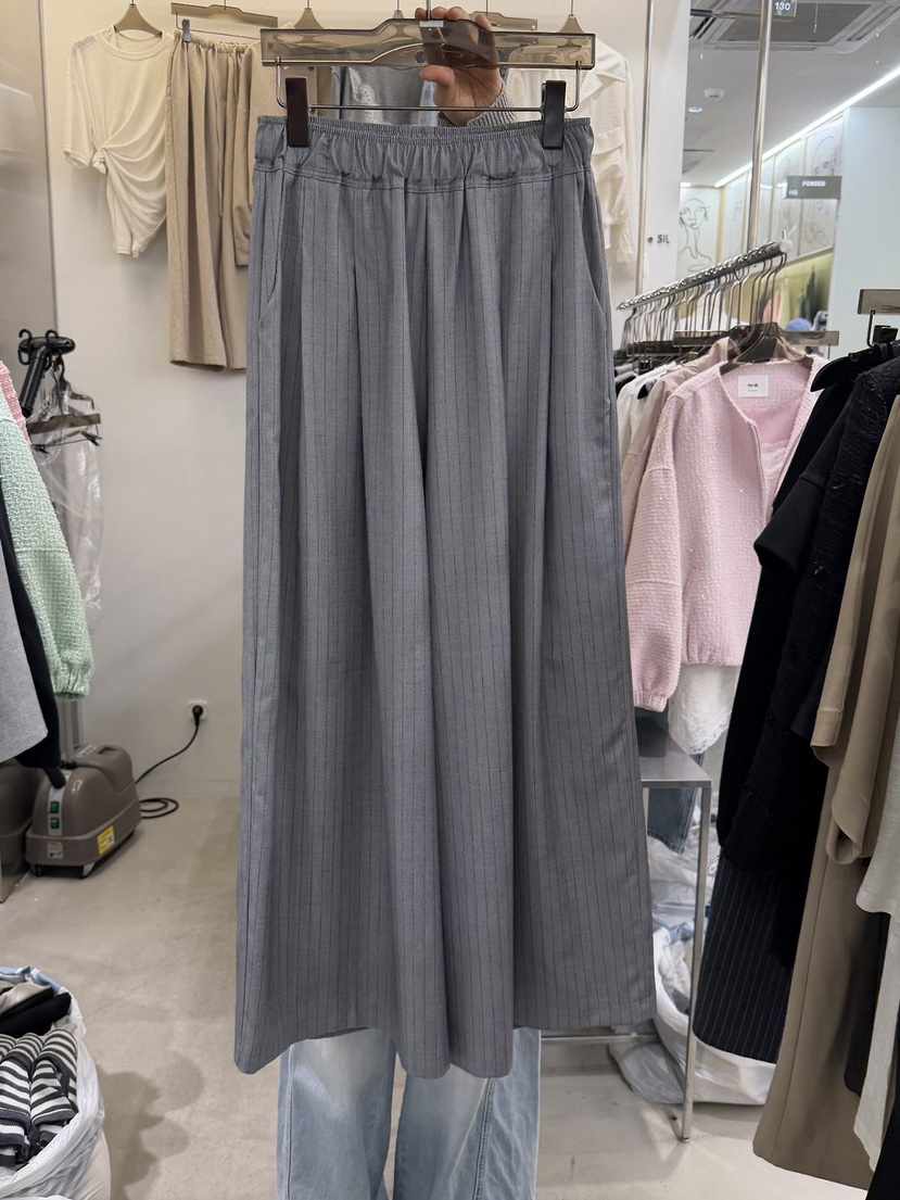 THE SIL韓國直郵實拍女裝新款推薦熱賣職業人氣26春夏休閑褲THE SIL/1 2ILLY休閑褲