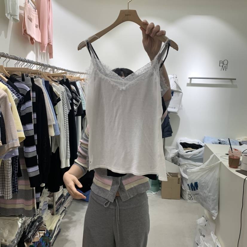 BY BOMI韓國東大門代購女士新款推薦人氣職業26春夏吊帶背心BY BOMI吊帶/背心