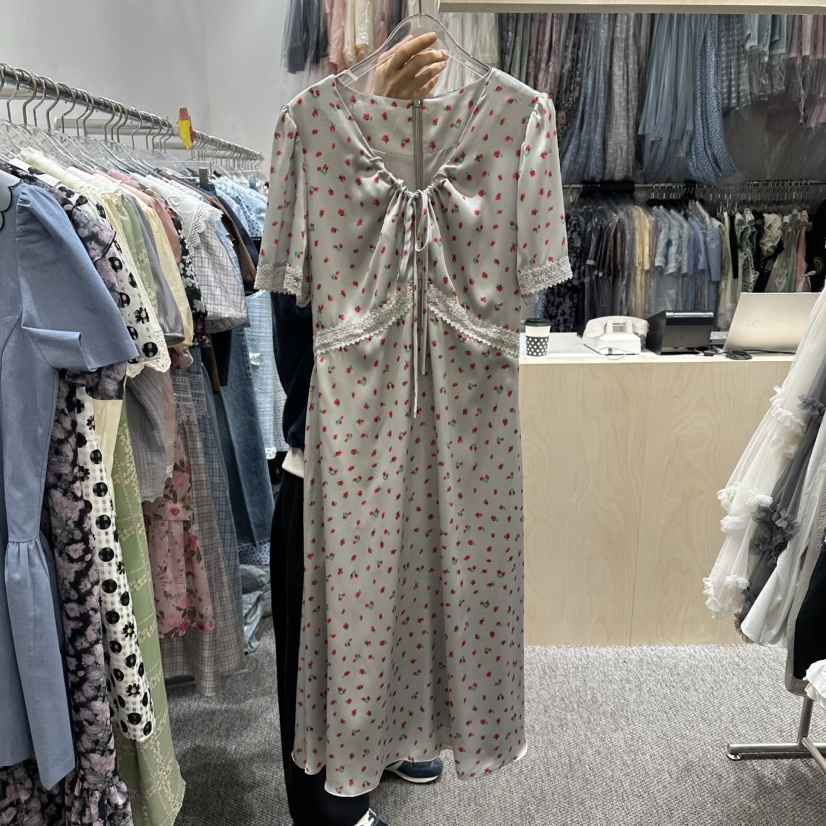 NAPKIN韓國直郵實拍女裝新品職業26春夏休閑人氣時尚連衣裙NAPKIN連衣裙