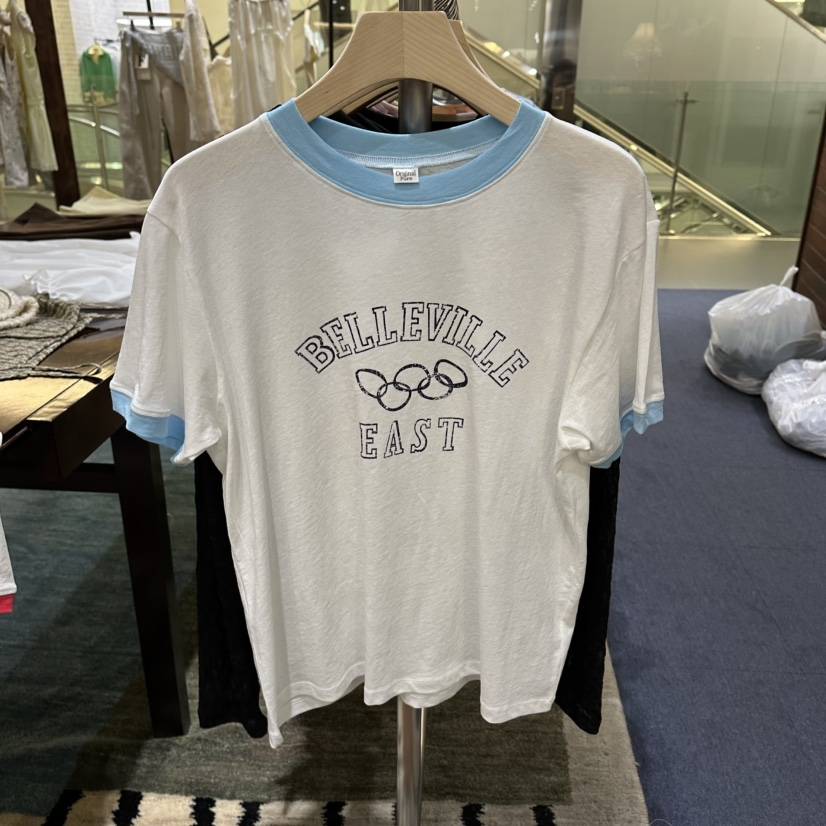 FURE韓國東大門直郵女士新款休閑熱賣職業人氣推薦26春夏T恤FURET恤